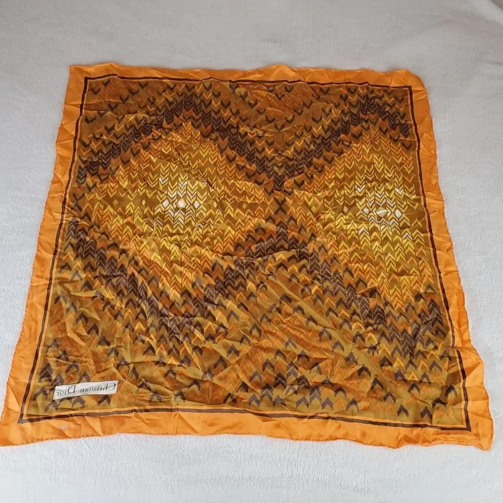 Christian Dior Silk Handkerchief